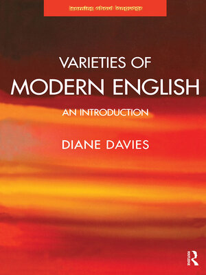 cover image of Varieties of Modern English